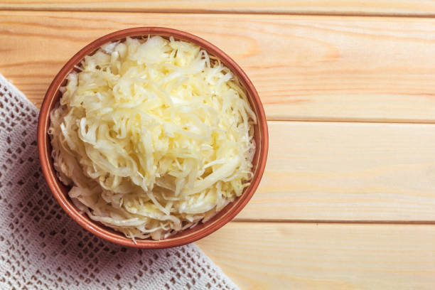 istock Sauerkraut in a plate. 1277859105
