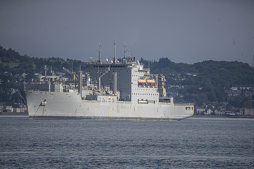 HMCS Ville de Québec On Clyde Greenock Inverclyde Joint Warrior  2020 NATO Exsize 1 October 2020