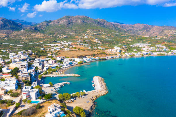 istock Harbour in Makri Gialos village in southern Crete, Greece. 1277873708