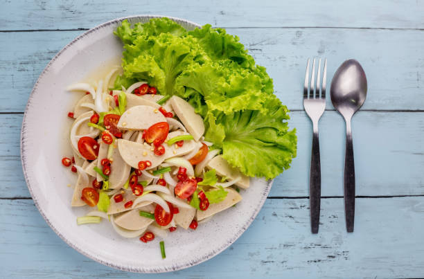 istock Spicy Vietnamese sausage salad 1277909022