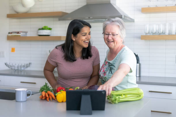 istock Senior woman with nutritionist 1277911447