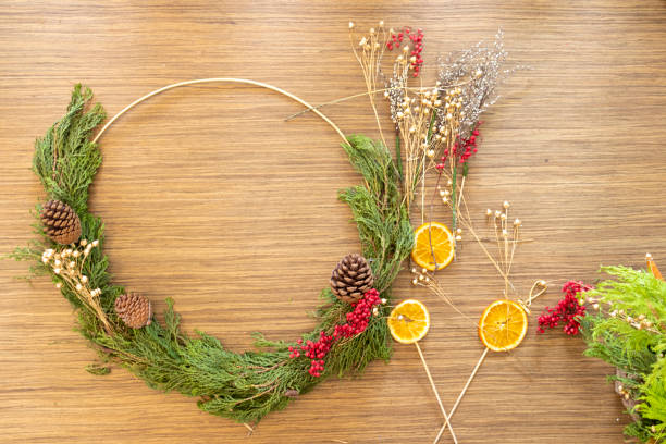 istock Advent wreath for the Christmas time 1277934923