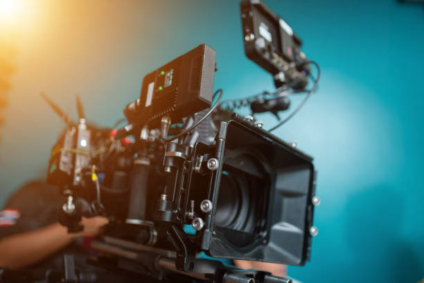 istock Selective focus monitor display camera cinematography 1277937939