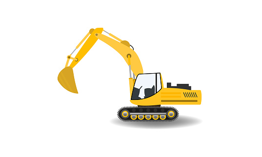 Pinterest Backhoe Backhoe Isolated Stock Illustration - Download Image Now - Agricultural ...