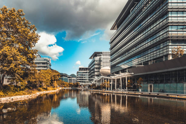 istock Modern building in Hong Kong 1277955379