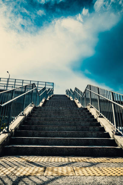 istock Stair of overpass street 1277960993