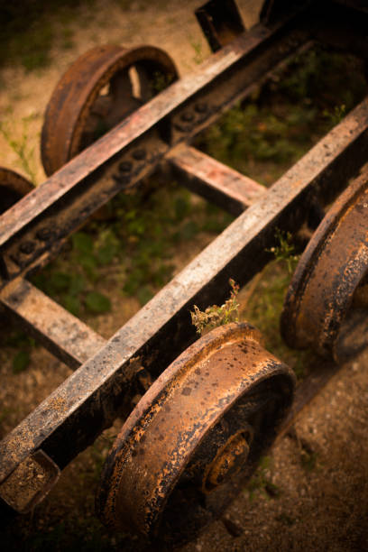 Cable on old crain