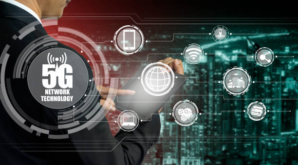 istock Advanced communication and global internet network connection in smart city 1277976687