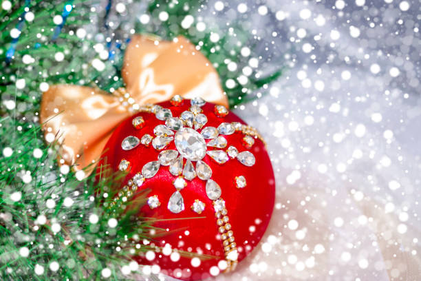 istock Beautiful Christmas ball for Christmas tree. 1277977461