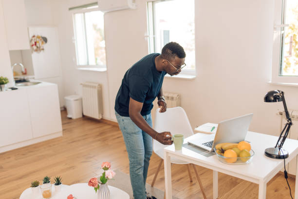 istock African-American entrepreneur working online from his home office 1277984478