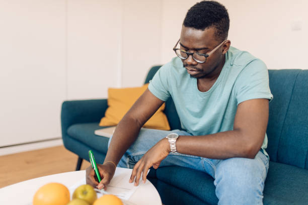 istock African-American making a choice for voting from home 1277984621