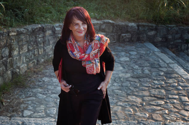 istock Successful beautiful woman in her 60s 1278005394