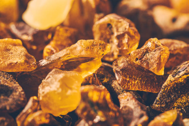 istock Bunch of the Baltic amber. 1278005447