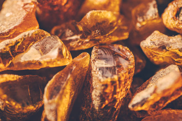 istock Bunch of the Baltic amber. 1278005450