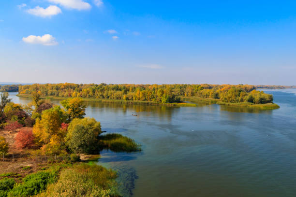 istock View on the Dnieper river on autumn 1278006156