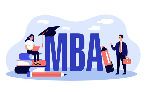 ilustraciones, imágenes clip art, dibujos animados e iconos de stock de estudiantes de mba - master of business administration