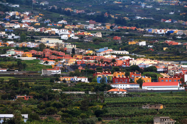 istock Coloured houses en Tenrife 1278019438
