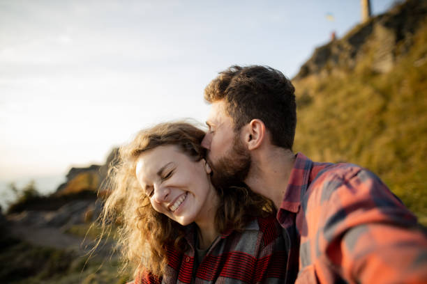 istock Couple is making a selfie photo 1278019465