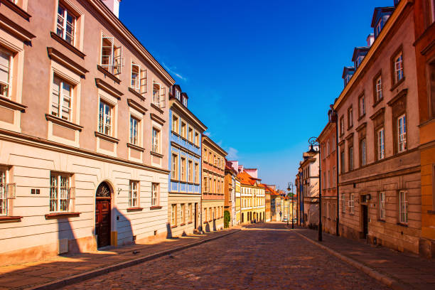 istock Warsaw center streer 1278023615