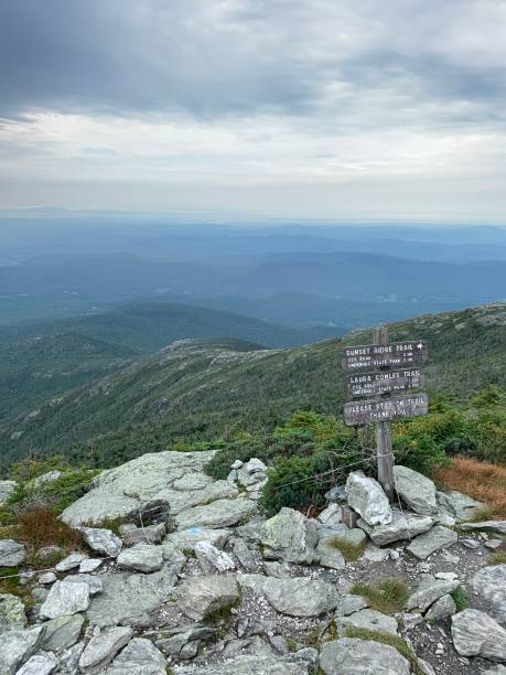 istock Mount Mansfield hiking trails and landscape view 1278037822