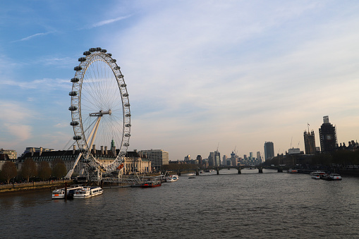 The London Eye a large Ferris wheel in London