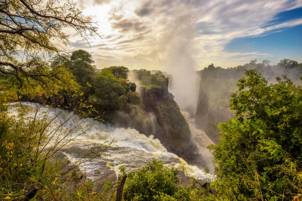 istock Victoria Falls on Zambezi River in Zimbabwe 1278040463