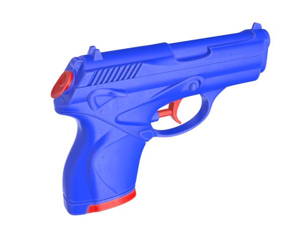 istock 3D render of plastic water pistol isolated on white 1278044636