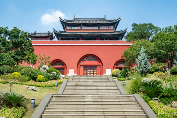 Ancient city tower in Nanjing, China