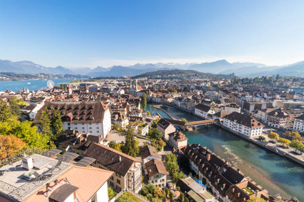 istock Aerial view of Luzern 1278063351