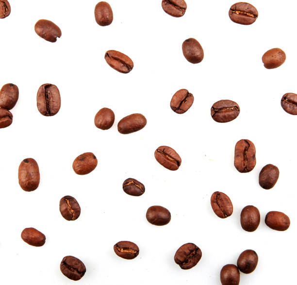 istock Fresh Roasted Coffee Beans Isolated On White Background 1278084496