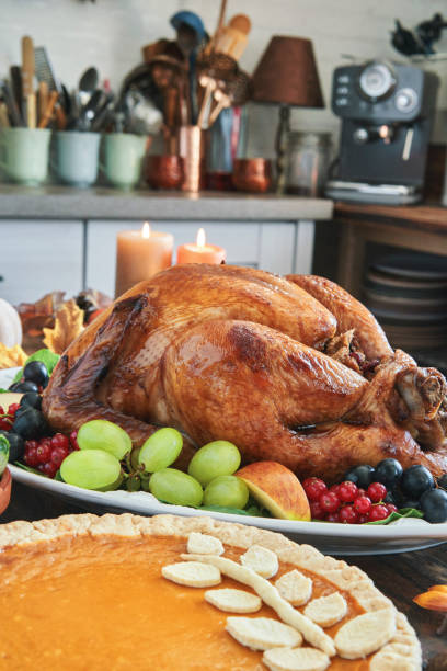 istock Stuffed Turkey for Thanksgiving Holidays 1278088321