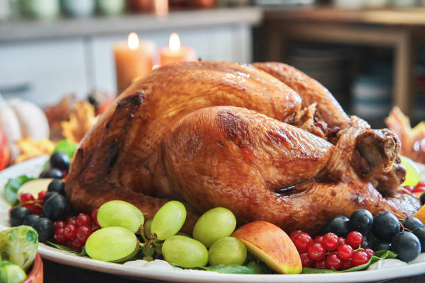 istock Stuffed Turkey for Thanksgiving Holidays 1278088328