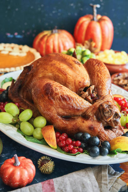 istock Stuffed Turkey for Thanksgiving Holidays 1278088433