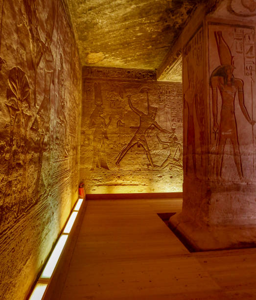 istock Stone Hieroglyphic Carvings at Kom Ombo Temple 1278091632