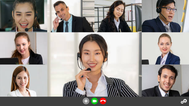 istock Business people group meeting in video conference 1278094075