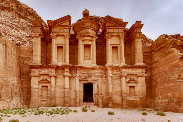 istock The Treasury at Petra Ruins in Jordan 1278099032