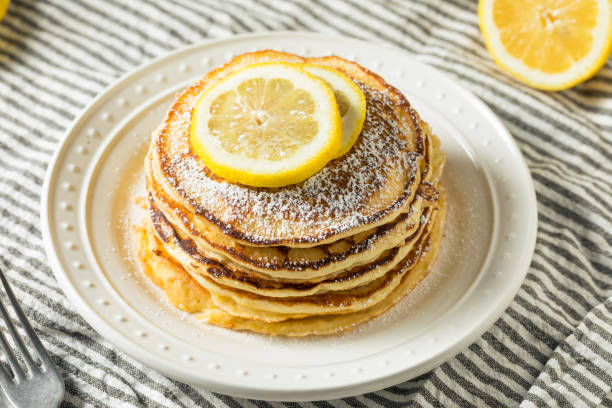 istock Homemade Lemon Ricotta Pancakes 1278100976