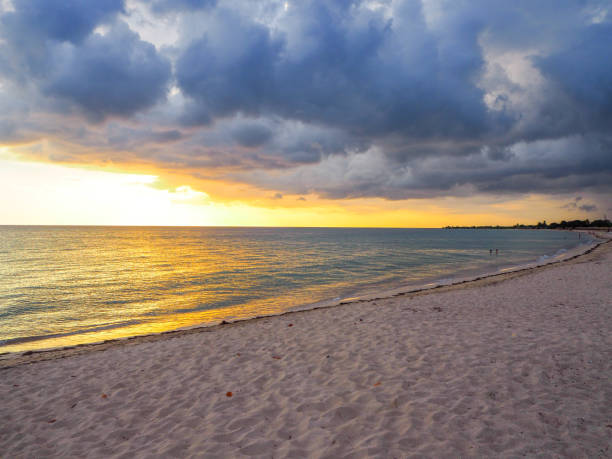 Sunset at Playa Ancon, Cuba