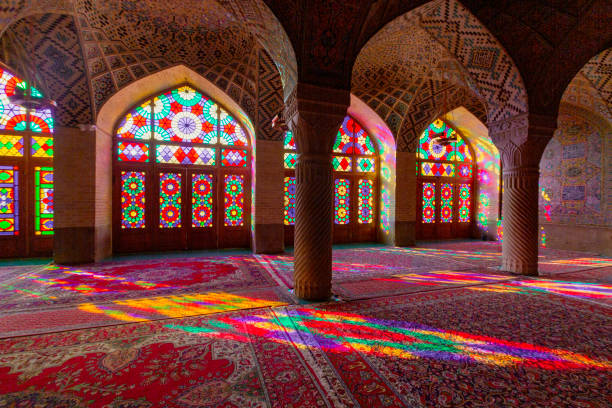 istock Nasirolmolk Mosque in Shiraz, Iran 1278103512
