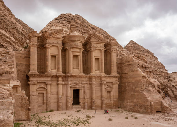 istock The Treasury at Petra Ruins in Jordan 1278106394