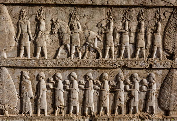 istock Bas-Relief Carvings at Persepolis 1278107304