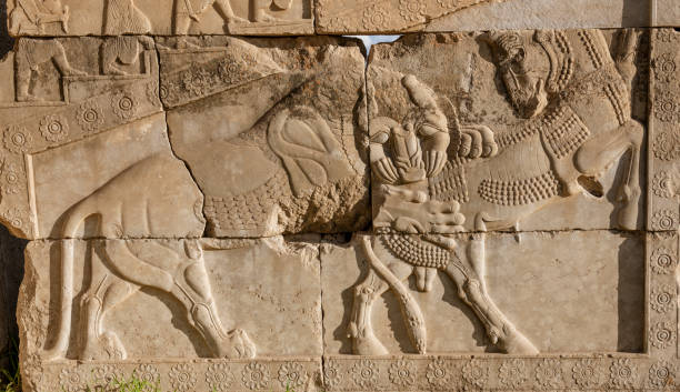 istock Bas-Relief Carvings at Persepolis 1278113350