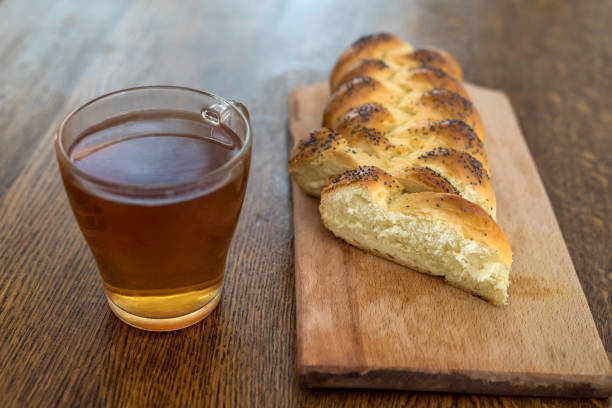 istock Fresh homemade brioche. Healthy eating 1278113373