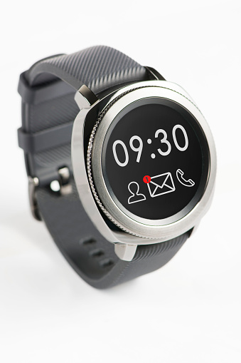 smart watch stock photo