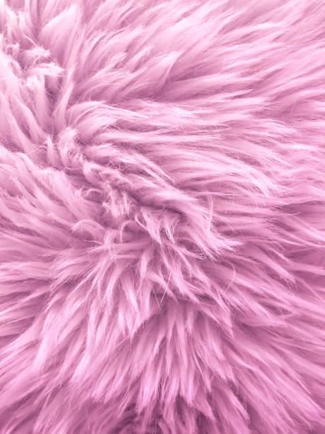 Close up of pink fake fur Close up of pink faux fur stuffed toy stock pictures, royalty-free photos & images