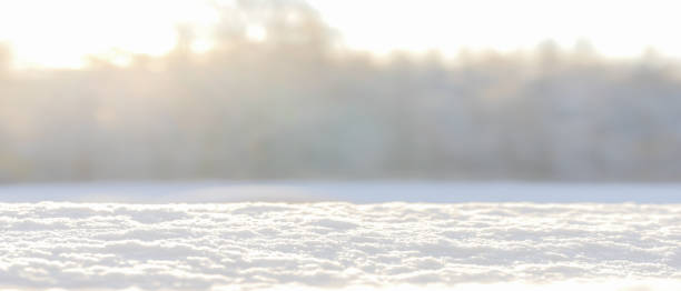 istock Christmas winter blurred background with snow.Banner for winter projects. 1278138511