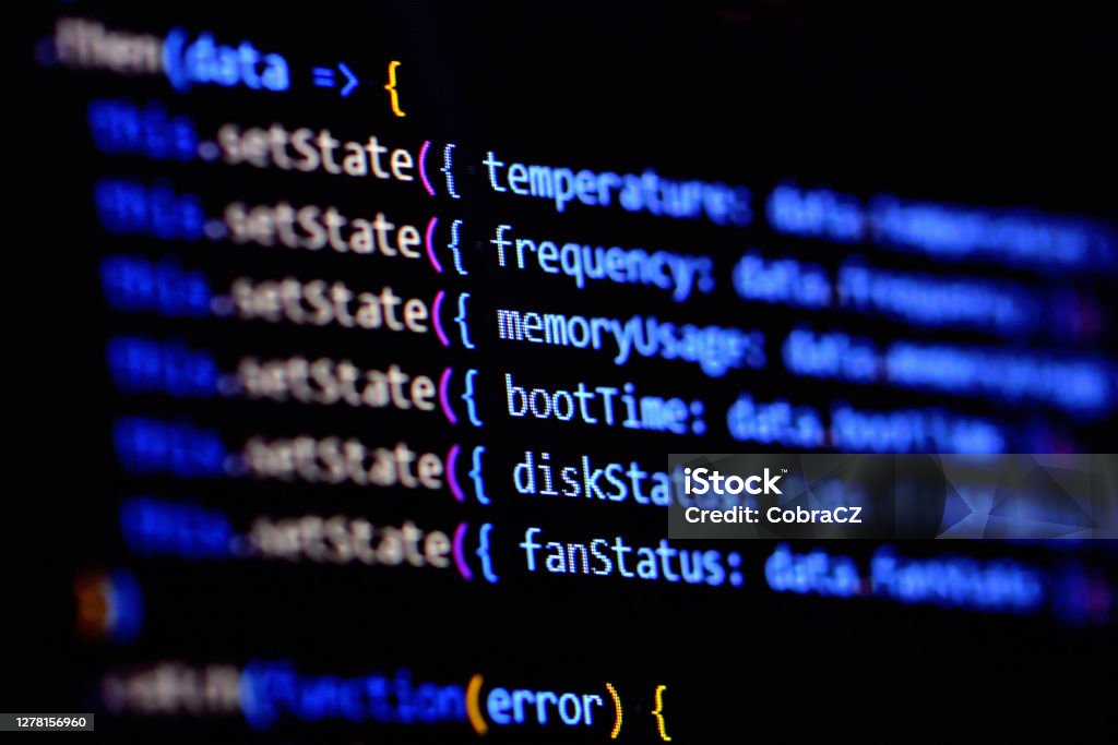 Javascript Moderno Typescript Código De Script Ecma Con React Framework ...