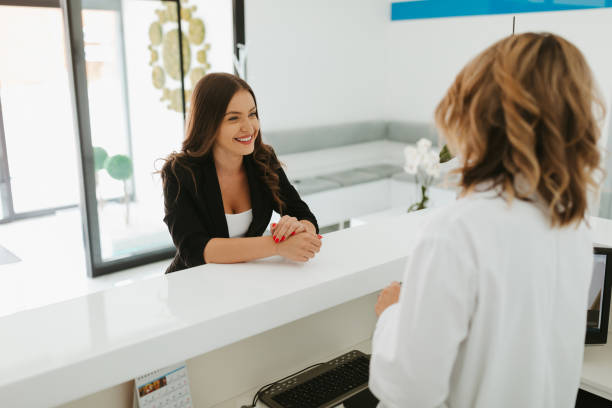 istock Scheduling an examination at the hospital 1278161942