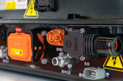 Electric Car Battery Pack Interface