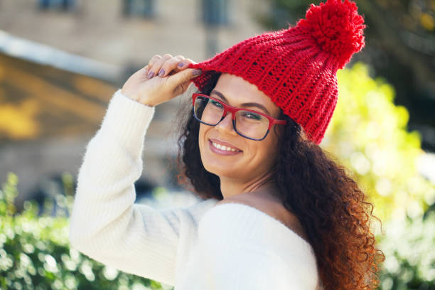 istock Playful young woman wearing glasses 1278164661